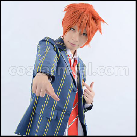 Uta no Prince-sama Saotome Academy A Class Ittoki Otoya Boys' Uniform Cosplay Costume coscarnival - Hem Detail