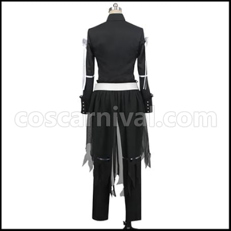 Twisted Wonderland Twisted-Wonderland Deuce Spade Scary Dress Cosplay Costume coscarnival - Collar Design