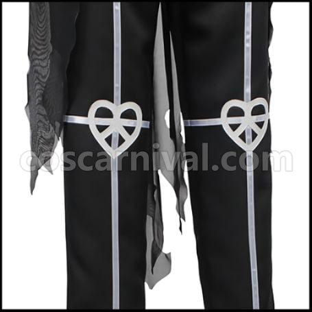 Twisted Wonderland Twisted-Wonderland Deuce Spade Scary Dress Cosplay Costume coscarnival - Material Texture
