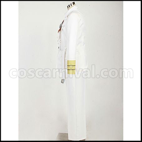 Uta no Prince-sama Maji LOVE 2000% White Badge Natsuki Shinomiya Cosplay Costume coscarnival - Side Profile