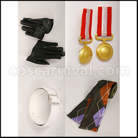 Uta no Prince-sama Maji LOVE 2000% White Badge Ren Jinguji Cosplay Costume coscarnival - Collar Design
