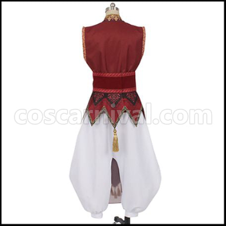 Twisted Wonderland Kalim Scary Dress Cosplay Costume coscarnival - Detail Close-up