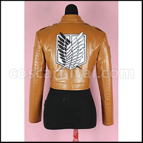 Attack on Titan Scout Regiment Sasha Blouse Cosplay Costume coscarnival - Side Profile
