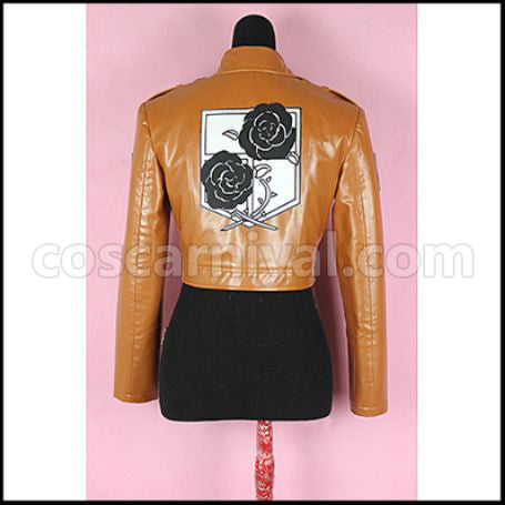 Attack on Titan Garrison Regiment Coat Cosplay Costume coscarnival - Side Profile