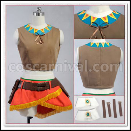 Gargantia on the Verdurous Planet Amy Cosplay Costume coscarnival - Side Profile