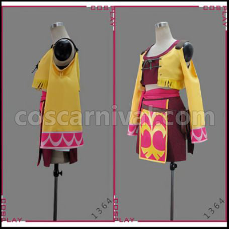 Gargantia on the Verdurous Planet Saya Cosplay Costume coscarnival - Back View