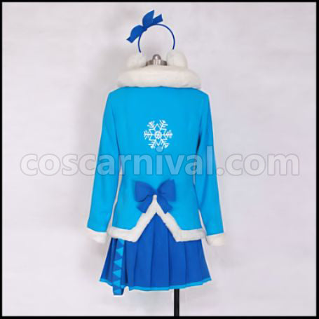 VOCALOID Snow Hatsune Miku WonFes 2012 Cosplay Costume coscarnival - Detail Close-up