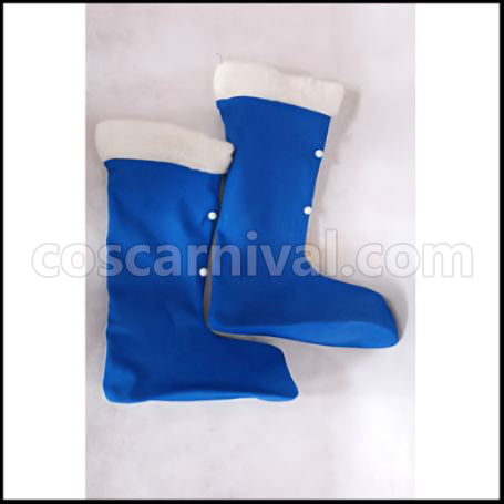 VOCALOID Snow Hatsune Miku WonFes 2012 Cosplay Costume coscarnival - Hem Detail