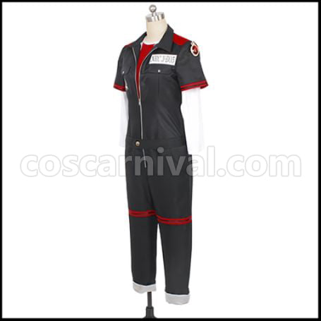 Twisted Wonderland Heartslabyul Dormitory Kate Diamond Gym Clothes Cosplay Costume coscarnival - Side Profile