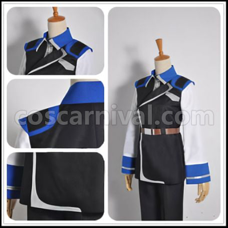 Valvrave the Liberator Kyuma Inuzuka Cosplay Costume coscarnival - Back View