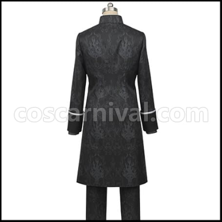 Twisted Wonderland Twisted-Wonderland Wind Idia Shroud Groom Cosplay Costume coscarnival - Detail Close-up