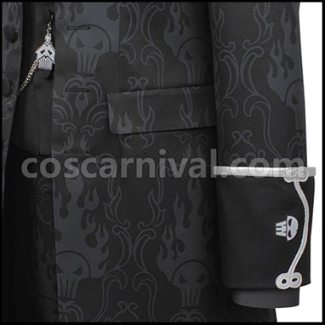Twisted Wonderland Twisted-Wonderland Wind Idia Shroud Groom Cosplay Costume coscarnival - Cuff Style