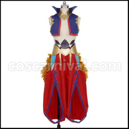 [Fate/Grand Order Costume] Fate/Grand Order Absolute Demonic Front Babylonia Gilgamesh Cosplay Costume coscarnival - Back View