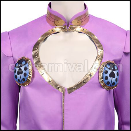 JoJo's Bizarre Adventure Giorno Giovanna Cosplay Costume coscarnival - Detail Close-up