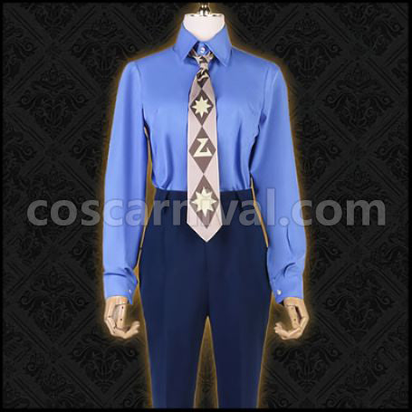 HIGH CARD Leo Constantine Pinochle Cosplay Costume coscarnival - Detail Close-up
