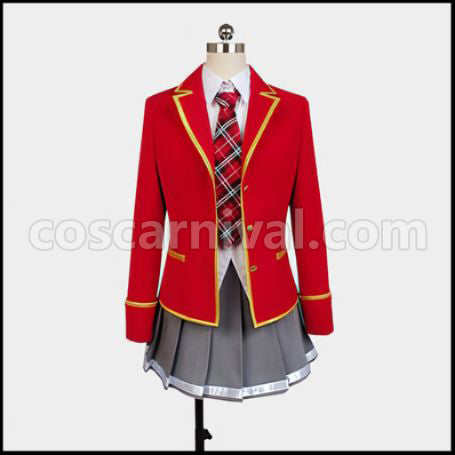 My Mental Choices are Completely Interfering with my School Romantic Comedy Ouka Yuouji Cosplay Costume coscarnival - Front View