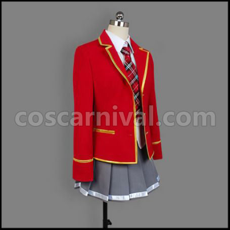 My Mental Choices are Completely Interfering with my School Romantic Comedy Ouka Yuouji Cosplay Costume coscarnival - Back View