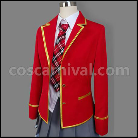 My Mental Choices are Completely Interfering with my School Romantic Comedy Ouka Yuouji Cosplay Costume coscarnival - Cuff Style