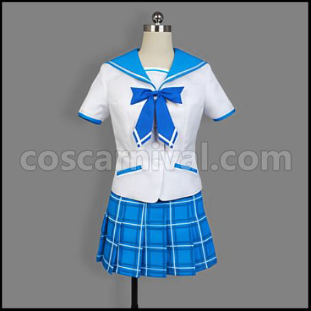 Strike the Blood Himeragi Yukina Cosplay Costume coscarnival - Front View