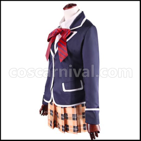 Food Wars! Nakiri Erina Cosplay Costume coscarnival - Back View