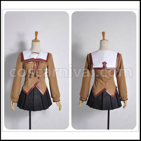[Fate/Grand Order Costume] Fate/kaleid liner Prisma Illya Homurahara Academy Uniform Cosplay Costume coscarnival - Front View