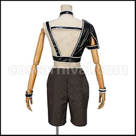 Touken Ranbu Urashima Kotetsu Indoor Duty Cosplay Costume coscarnival - Detail Close-up