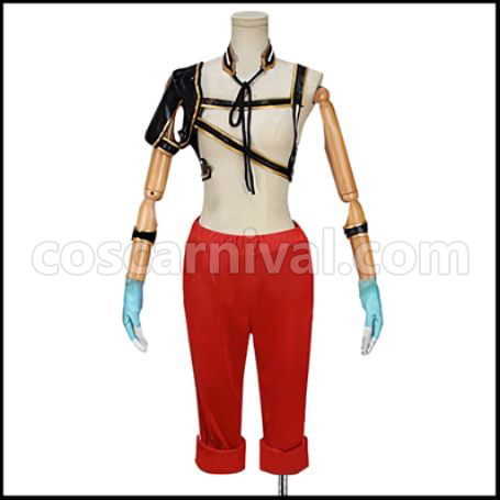 Touken Ranbu Nagasone Kotetsu Casual Wear Cosplay Costume coscarnival - Collar Design