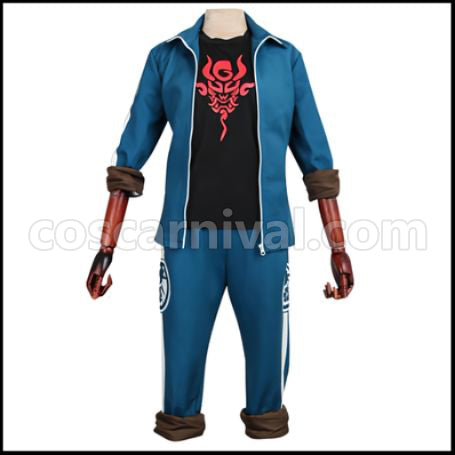 Touken Ranbu Sohayanotsuruki Casual Wear Cosplay Costume coscarnival - Front View