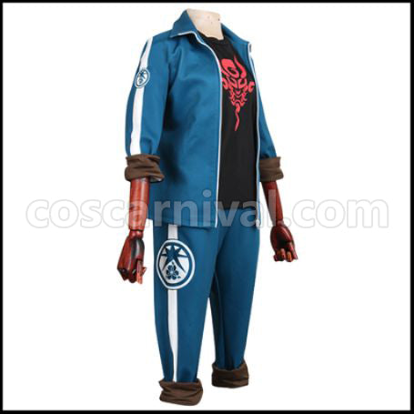 Touken Ranbu Sohayanotsuruki Casual Wear Cosplay Costume coscarnival - Back View