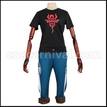 Touken Ranbu Sohayanotsuruki Casual Wear Cosplay Costume coscarnival - Detail Close-up