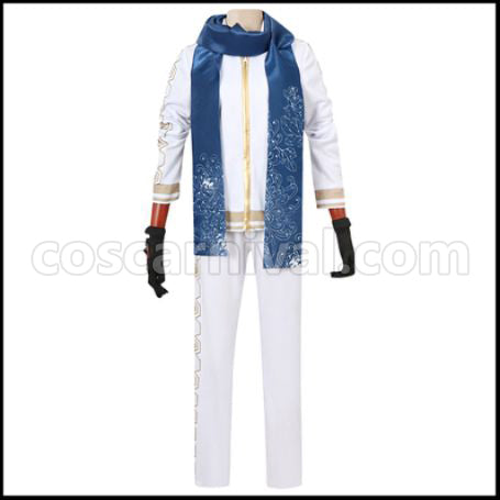 Touken Ranbu Kikkou Sadamune Indoor Duty Cosplay Costume coscarnival - Front View