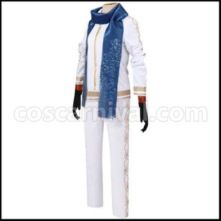 Touken Ranbu Kikkou Sadamune Indoor Duty Cosplay Costume coscarnival - Back View