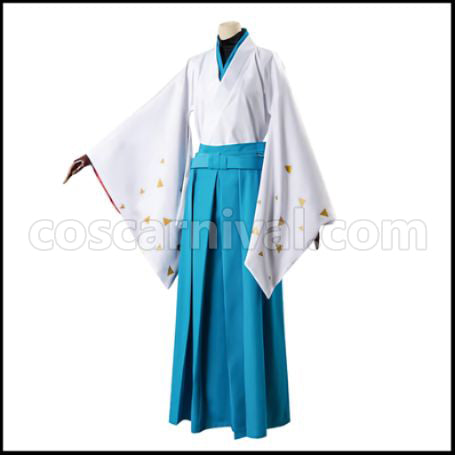 Touken Ranbu Tomoe-gata Naginata Cosplay Costume coscarnival - Back View