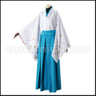 Touken Ranbu Tomoe-gata Naginata Cosplay Costume coscarnival - Back View