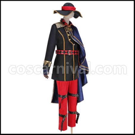 Touken Ranbu Bakumatsu Tenrouden Musical Part 2 Kanesada Kiyomitsu Cosplay Costume coscarnival - Back View