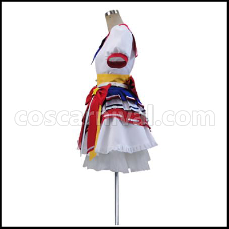 PriPara Dressing Paf¨¦ Leona West Cosplay Costume coscarnival - Back View