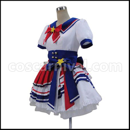 PriPara Dressing Paf¨¦ Dorothy West Cosplay Costume coscarnival - Back View