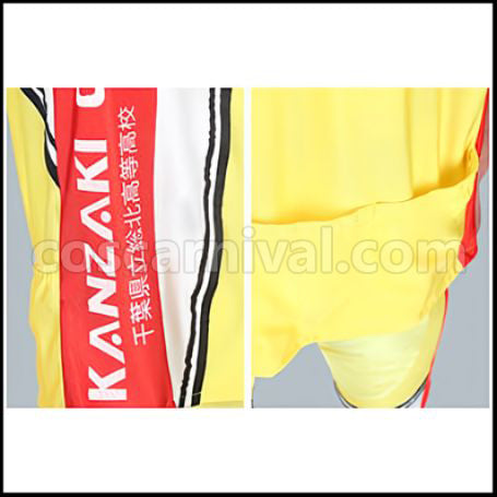 Yowamushi Pedal Sohoku High School Cycling Club Onoda Sakamichi Cosplay Costume coscarnival - Detail Close-up