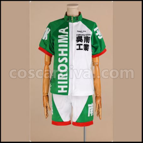 Yowamushi Pedal Machimiya Eikichi / Ibitani Cosplay Costume coscarnival - Front View
