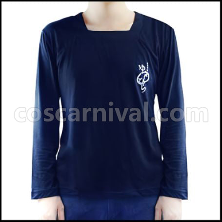 Food Wars! Yukihira Soma T-shirt Ver2 Cosplay Costume coscarnival - Front View