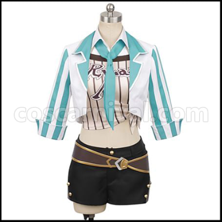 Uma Musume Pretty Derby Mejiro Ryan Cosplay Costume coscarnival - Front View