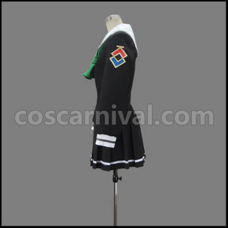 Miniskirt Space Pirates Chiaki Kurihara Cosplay Costume coscarnival - Side Profile