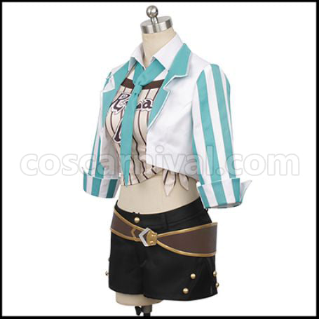 Uma Musume Pretty Derby Mejiro Ryan Cosplay Costume coscarnival - Side Profile