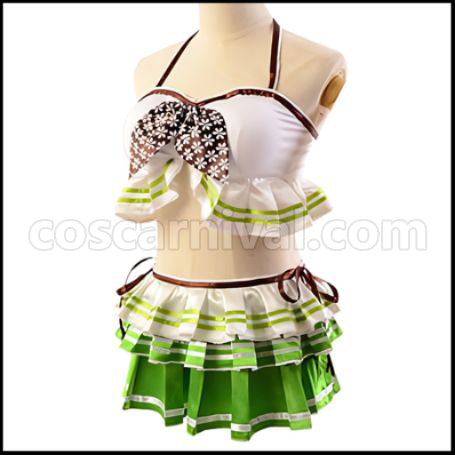 Love Live! Swimsuit Edition Hanayo Koizumi Cosplay Costume coscarnival - Back View