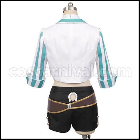 Uma Musume Pretty Derby Mejiro Ryan Cosplay Costume coscarnival - Detail Close-up