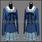 Beyond the Boundary Mirai Kuriyama Cosplay Costume coscarnival - Color and Pattern