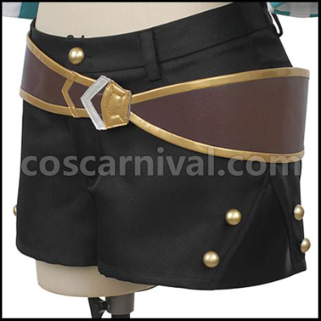 Uma Musume Pretty Derby Mejiro Ryan Cosplay Costume coscarnival - Hem Detail