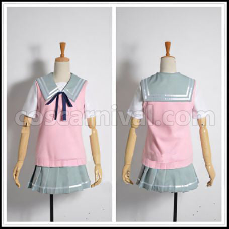 Beyond the Boundary Mirai Kuriyama Uniform Cosplay Costume coscarnival - Front View