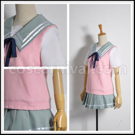 Beyond the Boundary Mirai Kuriyama Uniform Cosplay Costume coscarnival - Side Profile