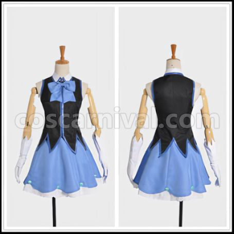 Beyond the Boundary Idol Trial! Judging You While Lost Mitsuki Nase Idol Uniform Cosplay Costume coscarnival - Front View